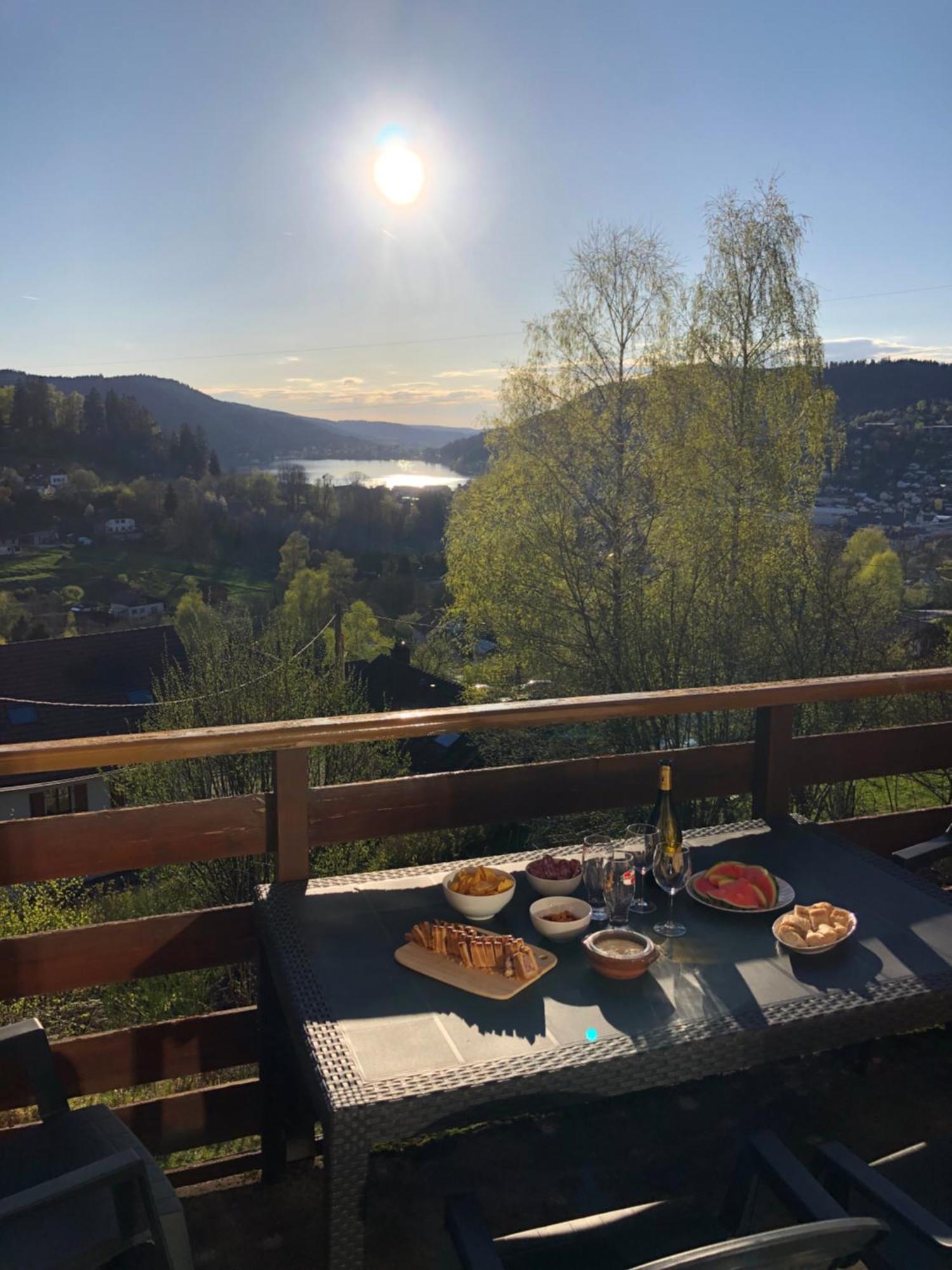 F3 Superbe Vue Lac, Grand Balcon, Ambiance Nature Gérardmer Zewnętrze zdjęcie